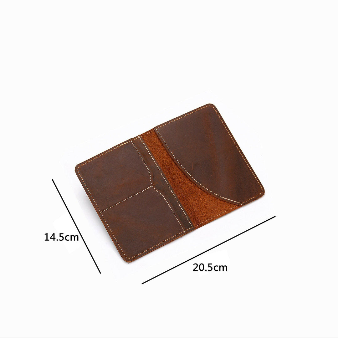 Priam Handmade Leather Passport Cover-6