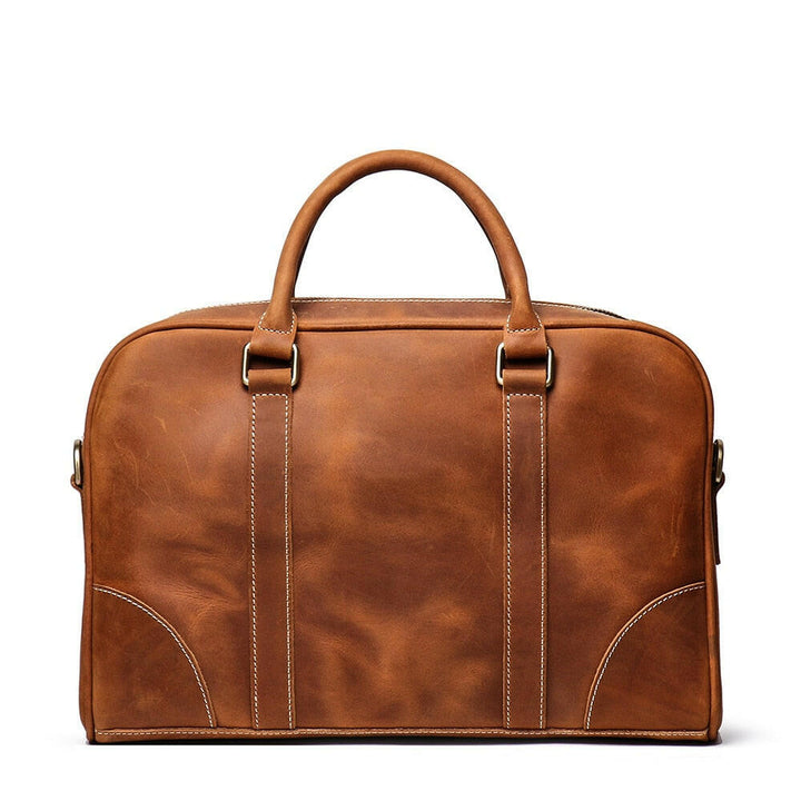 The Bjorn Leather Laptop Bag | Vintage Leather Briefcase-1