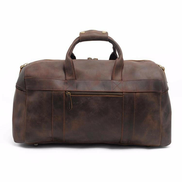The Asta Weekender | Handcrafted Leather Duffle Bag-1