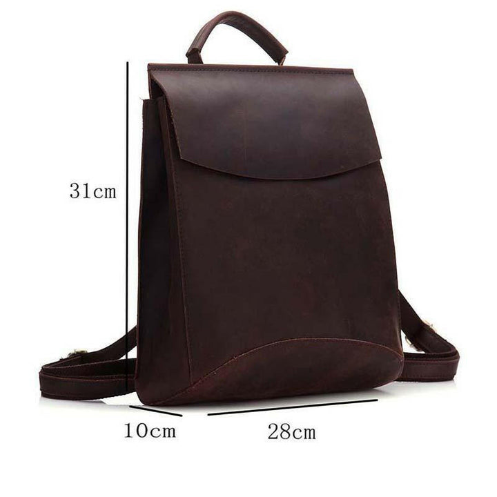 The Gyda Backpack | Vintage Leather Travel Backpack-3