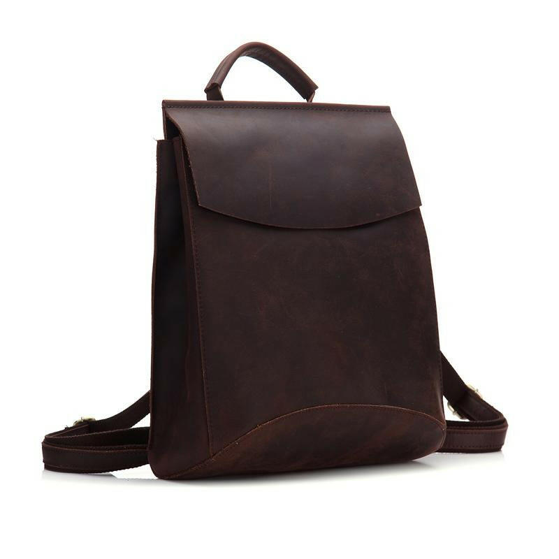 The Gyda Backpack | Vintage Leather Travel Backpack-6