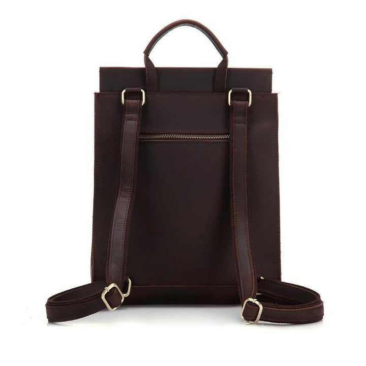 The Gyda Backpack | Vintage Leather Travel Backpack-1