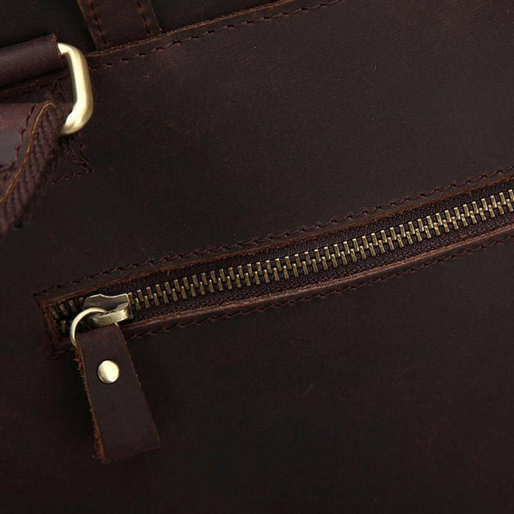 The Gyda Backpack | Vintage Leather Travel Backpack-11
