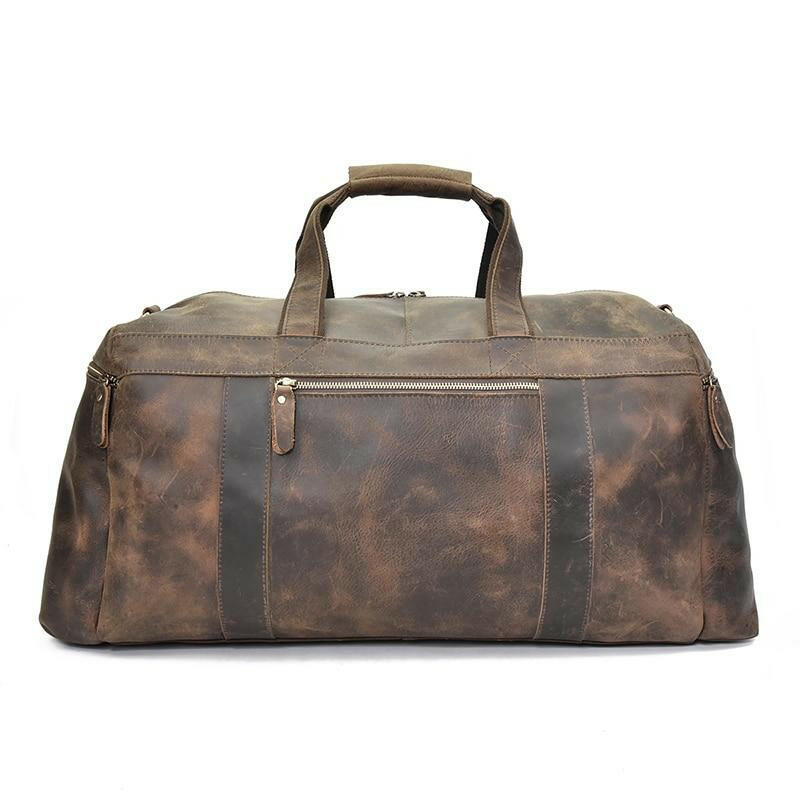 The Colden Duffle Bag | Large Capacity Leather Weekender-0