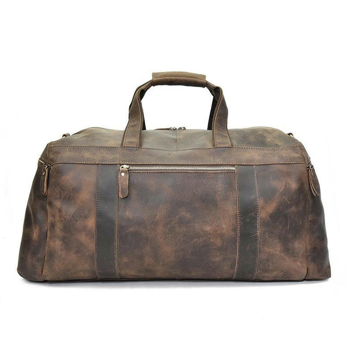 The Colden Duffle Bag | Large Capacity Leather Weekender-14