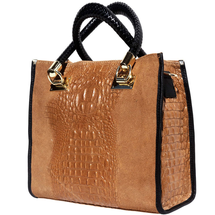 Open Tote leather bag | Shangri-La Fashion