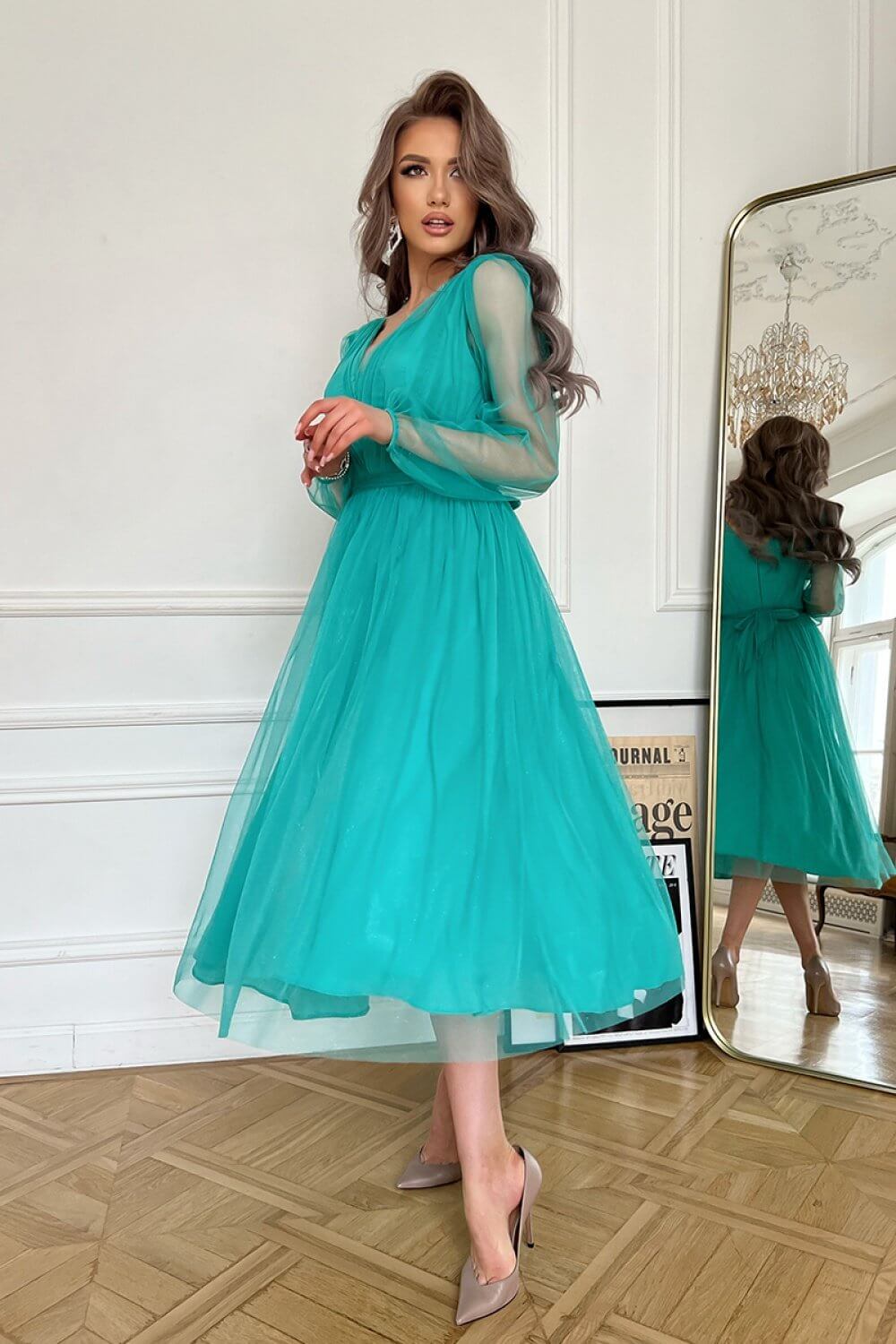 Evening dress model 177895 Bicotone | Shangri-La Fashion