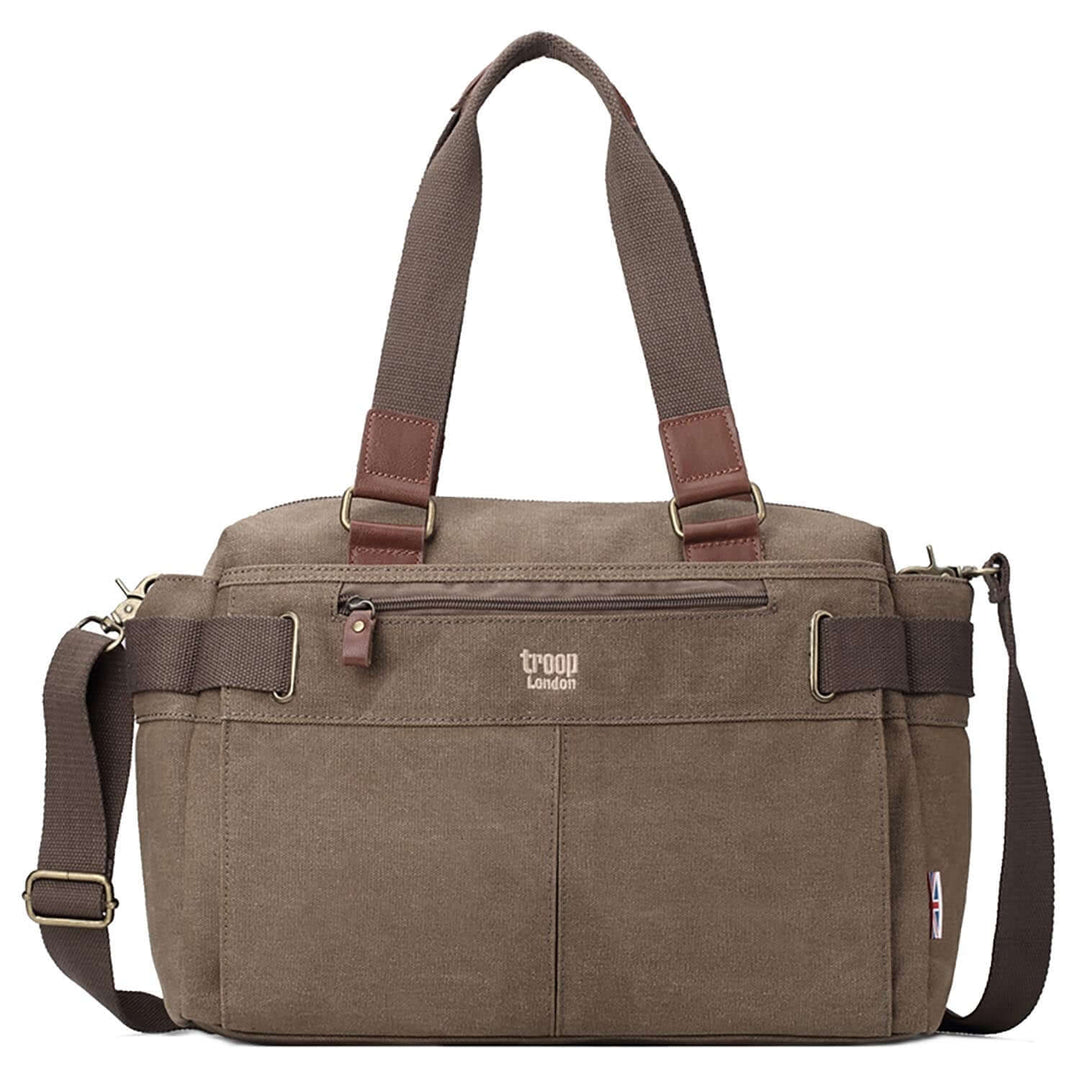 L853 Troop London Classic Double Grab Handle Handbag, Shoulder Bag | Shangri-La Fashion