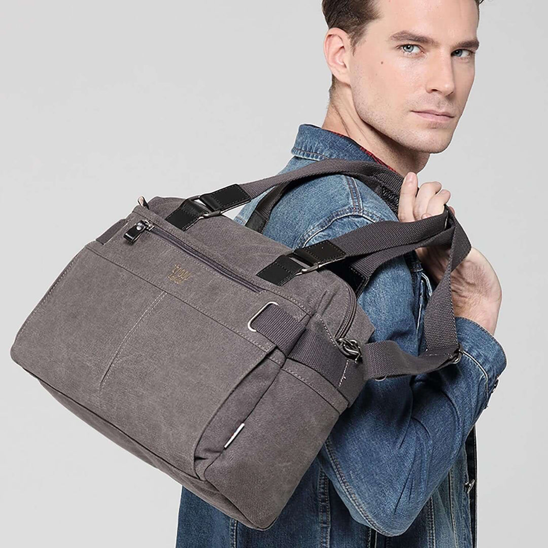 L853 Troop London Classic Double Grab Handle Handbag, Shoulder Bag | Shangri-La Fashion