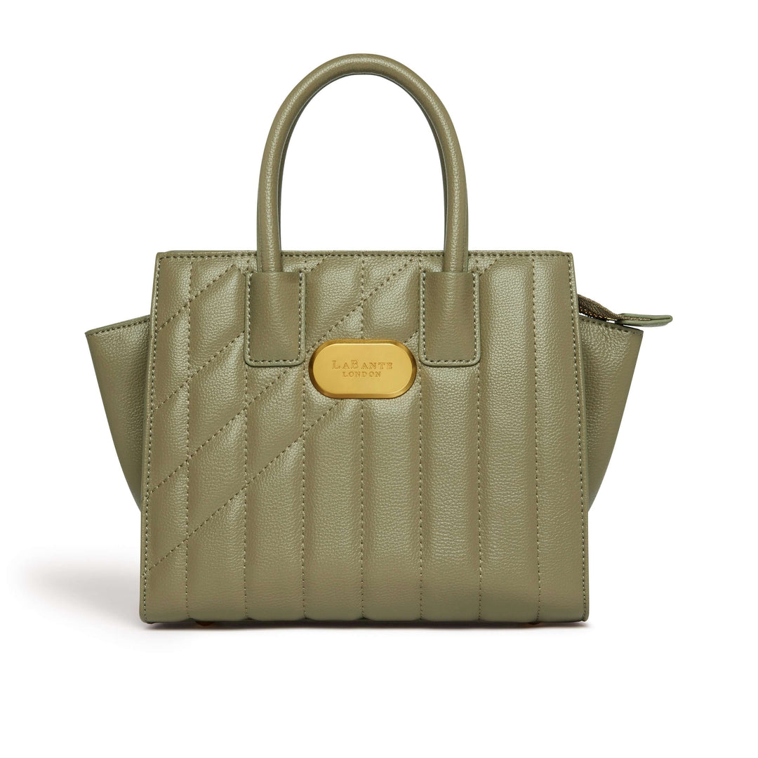 Mini Demi Tote Bag in Green | Shangri-La Fashion